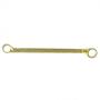 Ключ накидной, 20 х 22 мм, желтый цинк Сибртех 14630